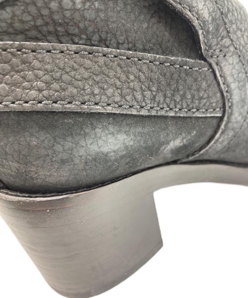 LOUIS VUITTON（ルイ ヴィトン）LOUIS VUITTON (ルイ ヴィトン) ヌバックジョッパーブーツ ブラック サイズ:34　1/2の古着・服飾アイテム