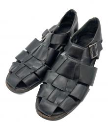 PARABOOT（パラブーツ）の古着「PACIFIC グルカサンダル」｜ブラック
