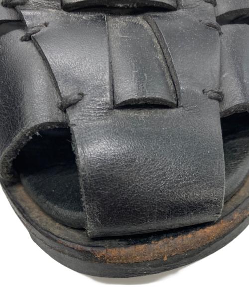 PARABOOT（パラブーツ）PARABOOT (パラブーツ) PACIFIC グルカサンダル ブラック サイズ:不明の古着・服飾アイテム