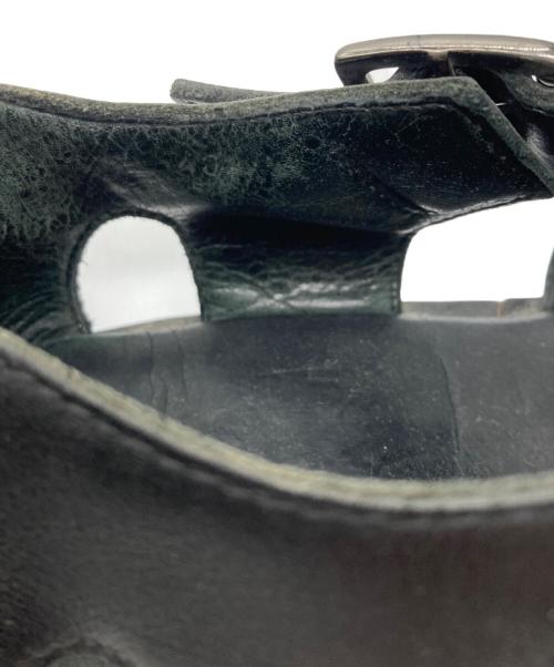 PARABOOT（パラブーツ）PARABOOT (パラブーツ) PACIFIC グルカサンダル ブラック サイズ:不明の古着・服飾アイテム