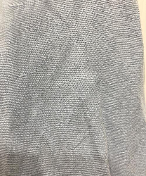 RALPH LAUREN（ラルフローレン）RALPH LAUREN (ラルフローレン) BLAKE ポニー刺繍 シルクリネンオーバーサイズシャツ ブルー サイズ:Lの古着・服飾アイテム