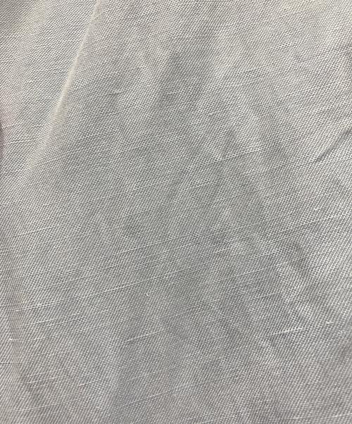 RALPH LAUREN（ラルフローレン）RALPH LAUREN (ラルフローレン) BLAKE ポニー刺繍 シルクリネンオーバーサイズシャツ ブルー サイズ:Lの古着・服飾アイテム