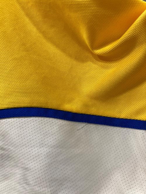 NIKE（ナイキ）NIKE (ナイキ) ゲームシャツ イエロー×ブルー サイズ:Ｌの古着・服飾アイテム