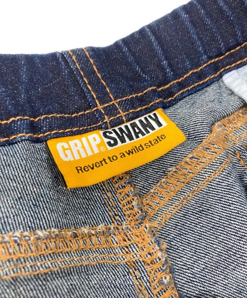 GRIP SWANY（グリップスワニー）GRIP SWANY (グリップスワニー) デニムキャンプパンツ/DENIM CAMP PANTS インディゴ サイズ:L 未使用品の古着・服飾アイテム