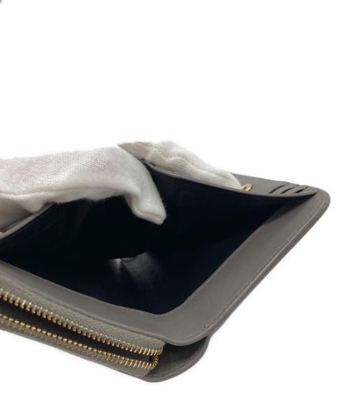 Saint Laurent Paris（サンローランパリ）Saint Laurent Paris (サンローランパリ) 2つ折り財布 グレーの古着・服飾アイテム