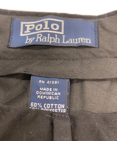 POLO RALPH LAUREN（ポロ・ラルフローレン）POLO RALPH LAUREN (ポロ・ラルフローレン) スラックス ブラック サイズ:34×36の古着・服飾アイテム