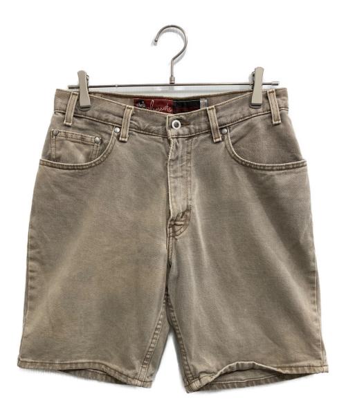 LEVI'S SILVERTAB（リーバイス）LEVI'S silvertab (リーバイス シルバータブ) デニム ハーフパンツ ベージュ サイズ:32の古着・服飾アイテム