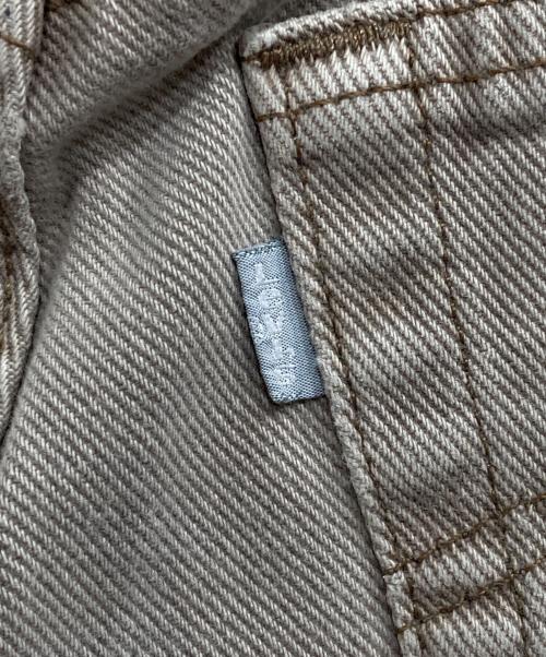 LEVI'S SILVERTAB（リーバイス）LEVI'S silvertab (リーバイス シルバータブ) デニム ハーフパンツ ベージュ サイズ:32の古着・服飾アイテム