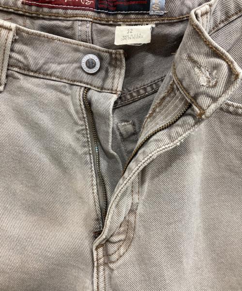 LEVI'S SILVERTAB（リーバイス）LEVI'S silvertab (リーバイス シルバータブ) デニム ハーフパンツ ベージュ サイズ:32の古着・服飾アイテム
