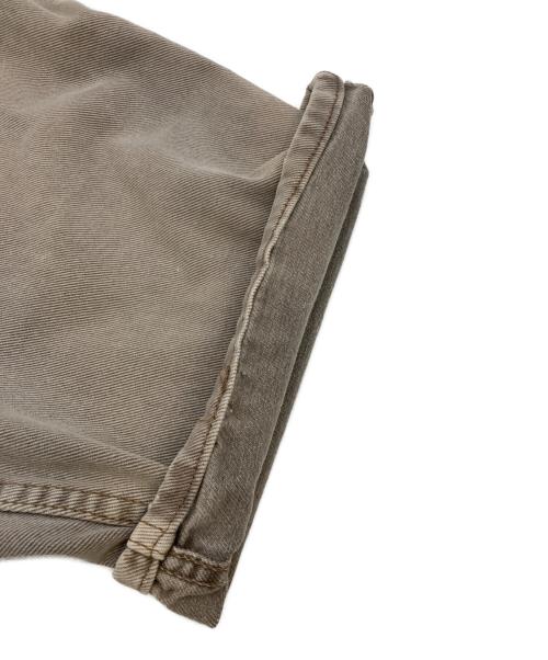 LEVI'S SILVERTAB（リーバイス）LEVI'S silvertab (リーバイス シルバータブ) デニム ハーフパンツ ベージュ サイズ:32の古着・服飾アイテム