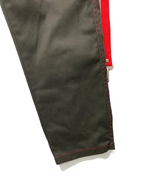 DOGPILE（ドッグパイル）DOGPILE (ドッグパイル) ボンテージパンツ ブラウン サイズ:36の古着・服飾アイテム