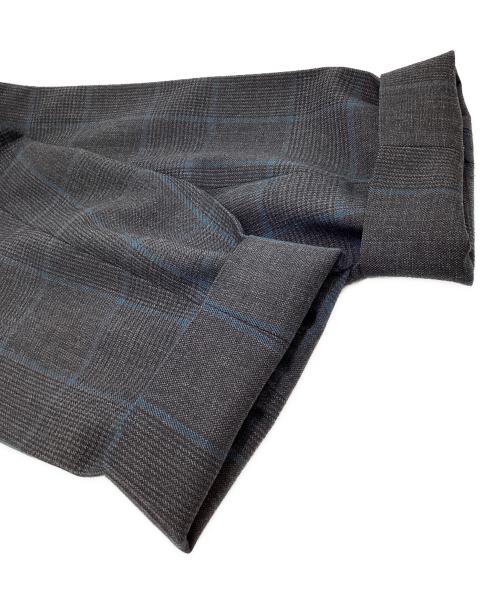 COMME des GARCONS HOMME DEUX（コムデギャルソン オム ドゥ）COMME des GARCONS HOMME DEUX (コムデギャルソン オム ドゥ) チェックスラックス グレー サイズ:XSの古着・服飾アイテム