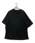 ENNOY（エンノイ）の古着「ラバーロゴTシャツ」｜ブラック