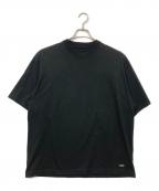 ENNOYエンノイ）の古着「ラバーロゴTシャツ」｜ブラック