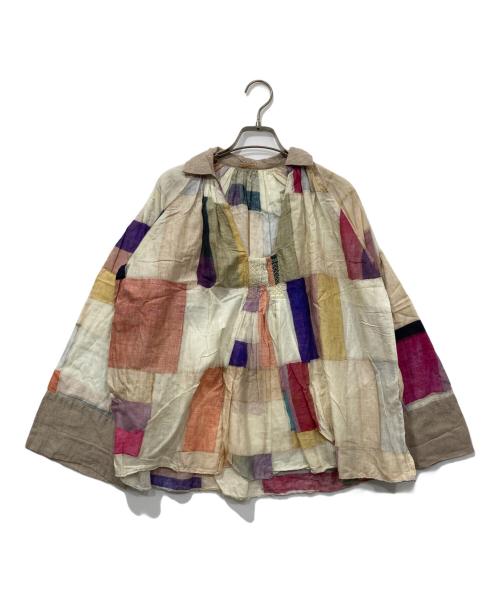 KAPITAL（キャピタル）KAPITAL (キャピタル) パッチワークプルオーバーシャツ マルチカラー サイズ:ＸＳの古着・服飾アイテム