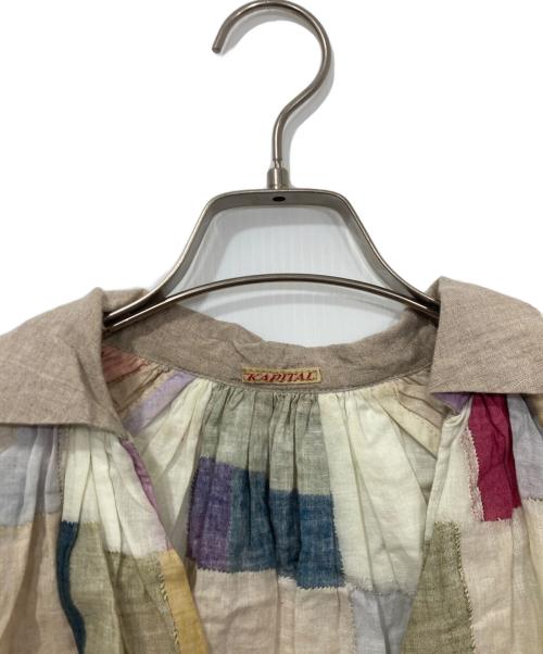 KAPITAL（キャピタル）KAPITAL (キャピタル) パッチワークプルオーバーシャツ マルチカラー サイズ:ＸＳの古着・服飾アイテム