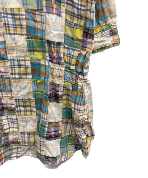 KAPITAL（キャピタル）KAPITAL (キャピタル) パッチワークチェックワンピース アイボリー サイズ:1の古着・服飾アイテム