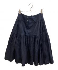 45R（フォーティファイブ・アール）の古着「コットンギャザースカート」｜インディゴ