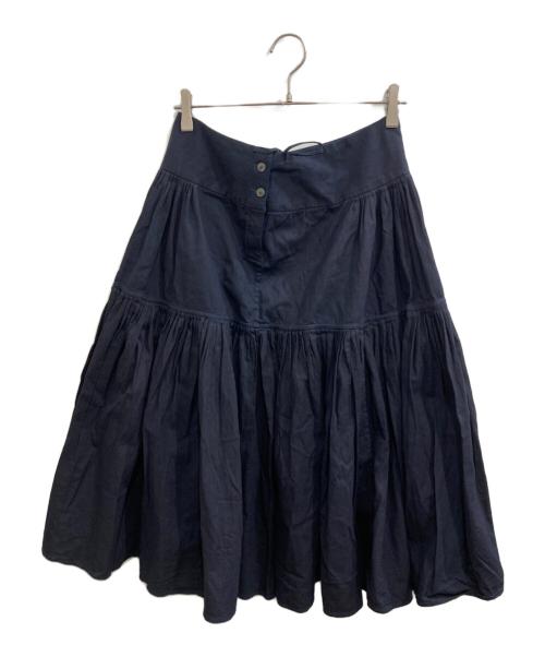45R（フォーティファイブ・アール）45R (フォーティファイブ・アール) コットンギャザースカート インディゴ サイズ:3の古着・服飾アイテム