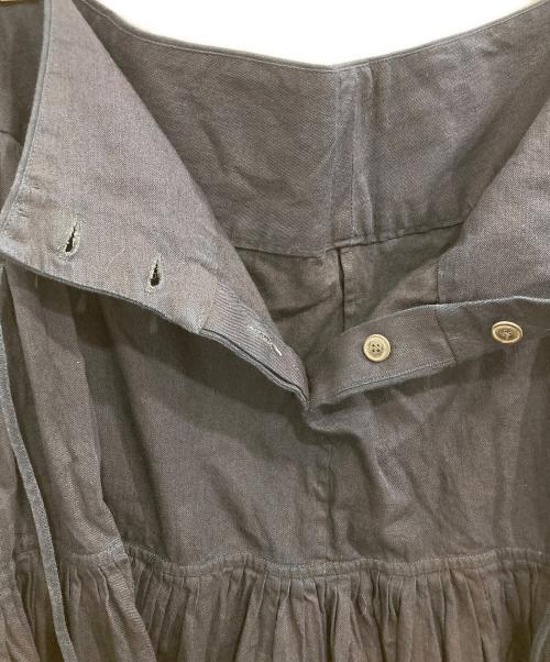 45R（フォーティファイブ・アール）45R (フォーティファイブ・アール) コットンギャザースカート インディゴ サイズ:3の古着・服飾アイテム