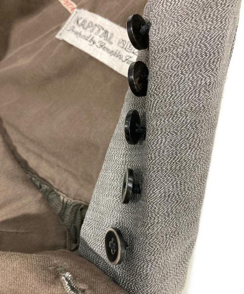 KAPITAL（キャピタル）KAPITAL (キャピタル) 杢シャンブレー アミッシュパンツ カーキ サイズ:XSの古着・服飾アイテム