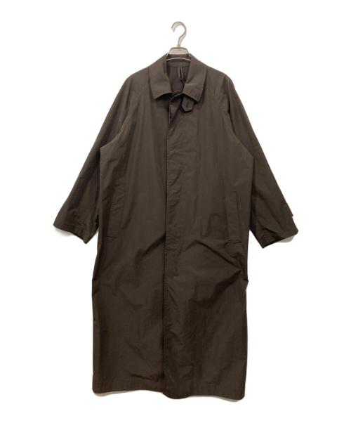 Plage（プラージュ）Plage (プラージュ) Balmacaan コート/バルマカーンコート/ステンカラーコート ブラウン サイズ:38の古着・服飾アイテム