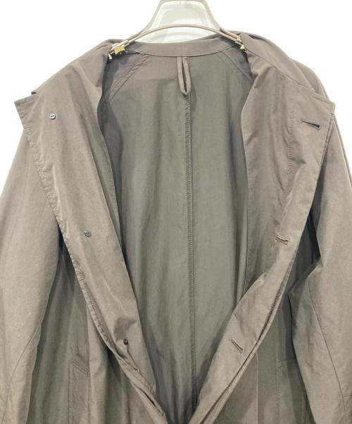 Plage（プラージュ）Plage (プラージュ) Balmacaan コート/バルマカーンコート/ステンカラーコート ブラウン サイズ:38の古着・服飾アイテム