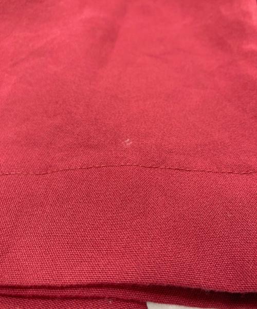 BABYLONE（バビロン）BABYLONE (バビロン) 25SS ドロストワイドパンツ レッド サイズ:Fの古着・服飾アイテム