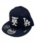 New Era×SAINT MICHAEL×MLBニューエラ×セントマイケル×エムエルビー）の古着「コラボキャップ」｜ネイビー
