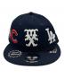 New Era (ニューエラ) SAINT MICHAEL (セントマイケル) MLB (エムエルビー) コラボキャップ ネイビー サイズ:記載なし 未使用品：17000円
