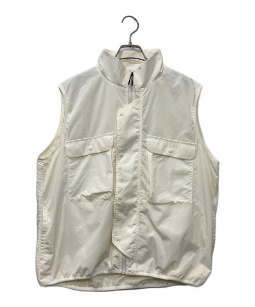 Marmot Capital（マーモット キャピタル）Marmot Capital (マーモット キャピタル) ナイロンベスト ホワイト サイズ:Mの古着・服飾アイテム