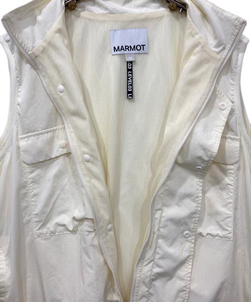 Marmot Capital（マーモット キャピタル）Marmot Capital (マーモット キャピタル) ナイロンベスト ホワイト サイズ:Mの古着・服飾アイテム