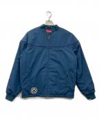 SUPREME×THRASHERシュプリーム×スラッシャー）の古着「Poplin Crew Jacket/ポプリンクルージャケット」｜ブルー