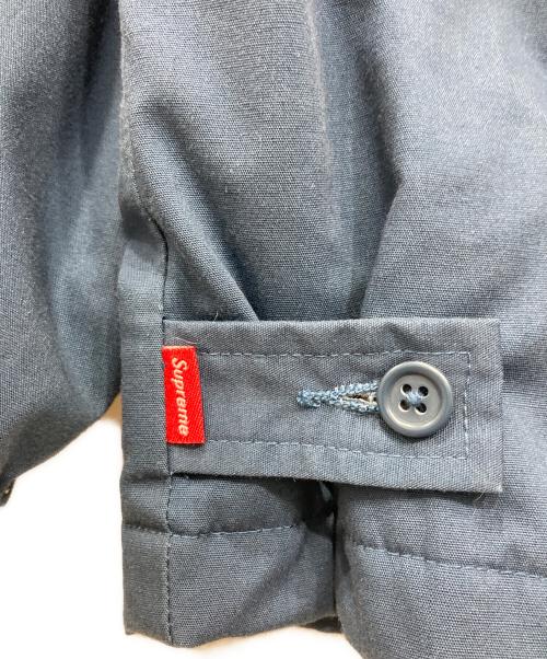SUPREME（シュプリーム）SUPREME (シュプリーム) THRASHER (スラッシャー) Poplin Crew Jacket/ポプリンクルージャケット ブルー サイズ:Lの古着・服飾アイテム
