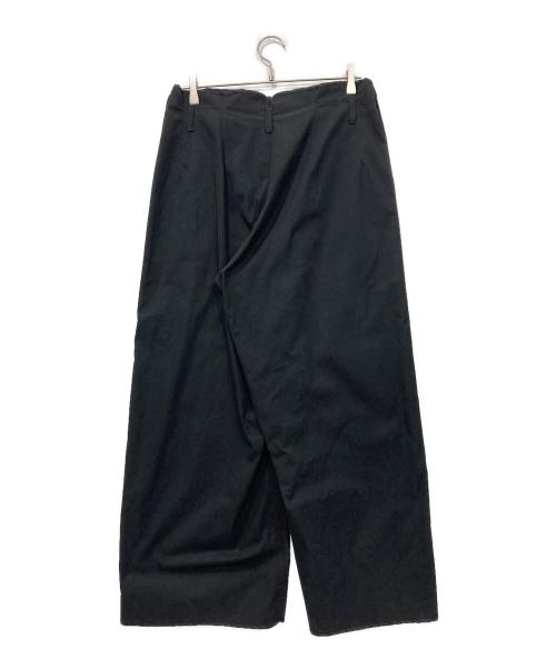 im here（アイムヒアー）im here (アイムヒアー) インサイドアウトワイドパンツ ブラック サイズ:Sの古着・服飾アイテム