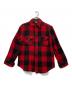 WOOLRICH（ウールリッチ）の古着「ブロックチェックウールジャケット」｜レッド×ブラック