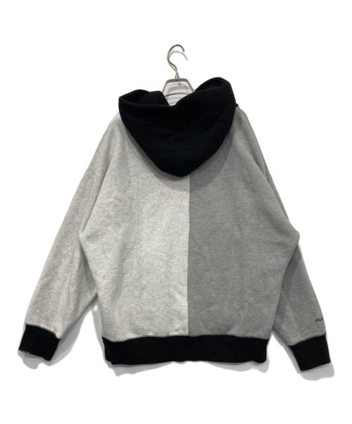 ANTi COUNTRY CLUB TOKYO（アンチカントリークラブトウキョウ）ANTi COUNTRY CLUB TOKYO (アンチカントリークラブトウキョウ) MALBON (マルボン) コラボパーカー グレー サイズ:XLの古着・服飾アイテム