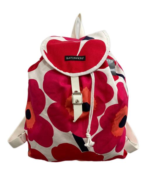 marimekko（マリメッコ）marimekko (マリメッコ) ウニッコ リュック ピンクの古着・服飾アイテム