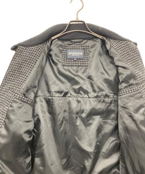 McGREGOR（マクレガー）McGREGOR (マクレガー) ウール ガンクラブチェック スウィングトップ グレー サイズ:Mの古着・服飾アイテム