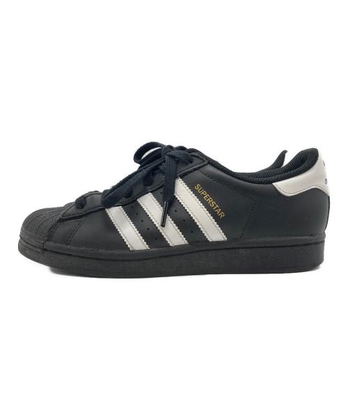 adidas（アディダス）adidas (アディダス) ローカットスニーカー/SUPER STAR/スーパースター ブラック サイズ:22.5cm / US4.5 / UK4 / FR36.5の古着・服飾アイテム