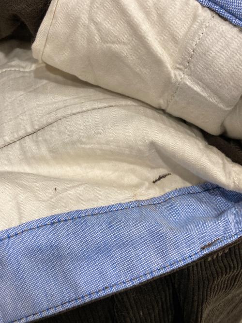 BEAMS PLUS（ビームスプラス）BEAMS PLUS (ビームスプラス) 2Pleats Corduroy pants ブラウン サイズ:Lの古着・服飾アイテム