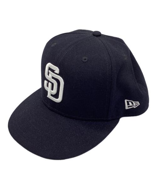 New Era（ニューエラ）New Era (ニューエラ) WIND AND SEA (ウィンダンシー) コラボキャップ ネイビー サイズ:7　1/2の古着・服飾アイテム