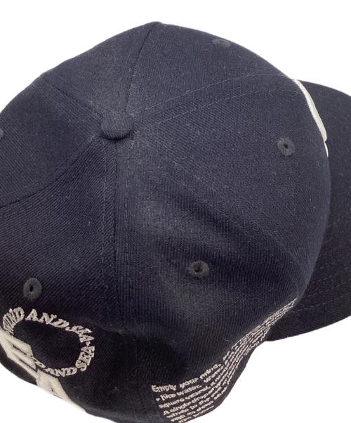 New Era（ニューエラ）New Era (ニューエラ) WIND AND SEA (ウィンダンシー) コラボキャップ ネイビー サイズ:7　1/2の古着・服飾アイテム