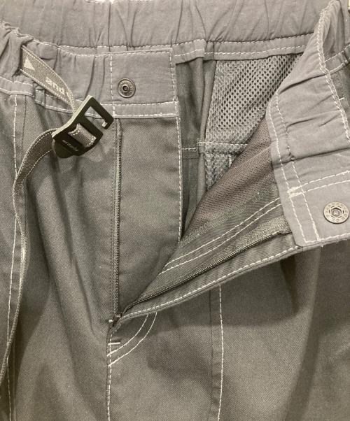 and wander（アンドワンダー）and wander (アンドワンダー) ツイルクライミングサルエルパンツ ブラック サイズ:4の古着・服飾アイテム