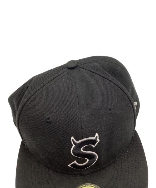 SUPREME（シュプリーム）SUPREME (シュプリーム) New Era (ニューエラ) S Logo New Era ブラック サイズ:7　5/8の古着・服飾アイテム
