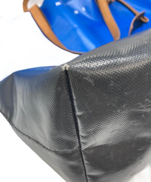 MARNI（マルニ）MARNI (マルニ) トートバッグ/TRIBECAショッピングバッグ ブルーの古着・服飾アイテム