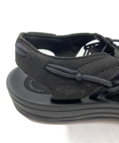 KEEN（キーン）KEEN (キーン) ユニーク サンダル ブラック サイズ:26cm/US8/UK7/EUR40.5の古着・服飾アイテム