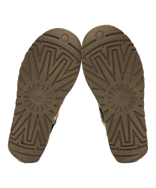 UGG（アグ）UGG (アグ) Classic Ultra Mini Cow Print CHESTNUT ベージュ サイズ:26cm / US9 / UK7 / EU40の古着・服飾アイテム