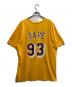 A BATHING APE (アベイシングエイプ) MITCHELL & NESS (ミッチェルアンドネス) Lakers Tee イエロー サイズ:L：6000円