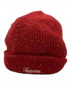 SUPREMEシュプリーム）の古着「colored speckle beanie」｜レッド
